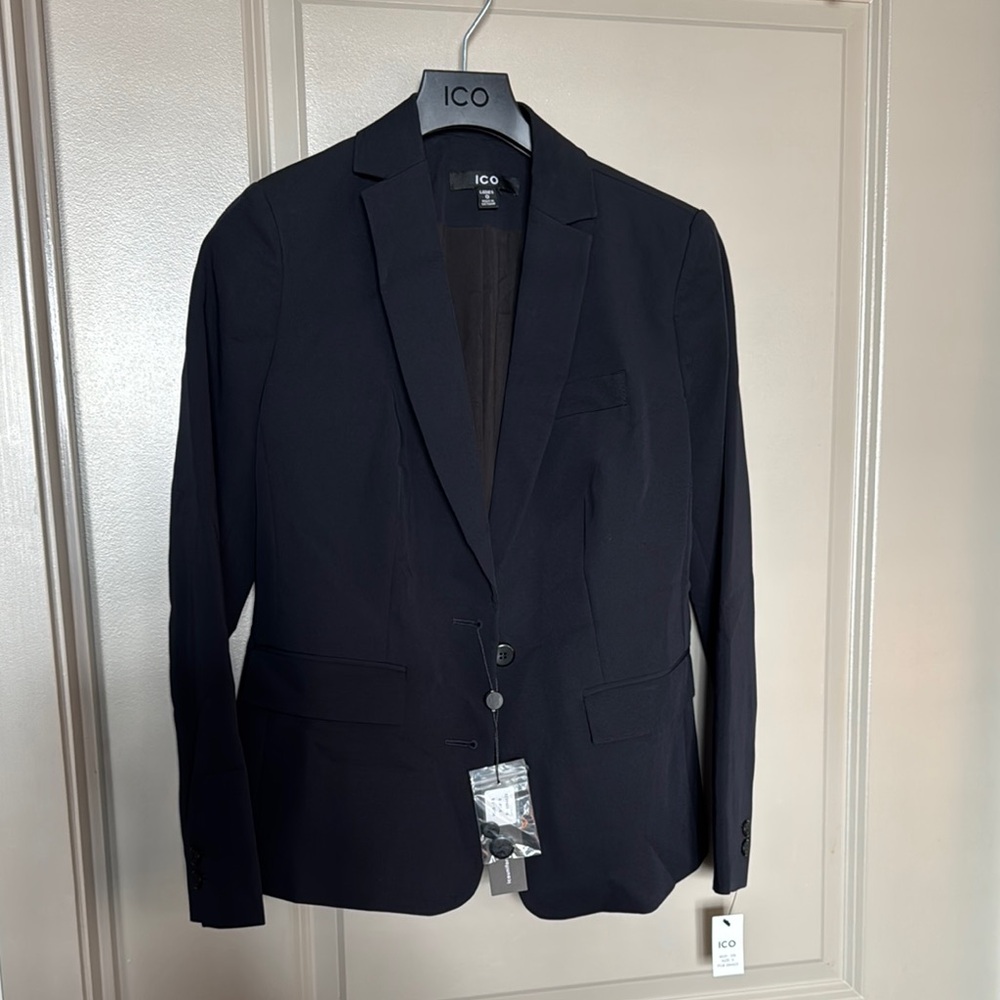🚨CLEAR OUT🚨  NWT Black Ladies Blazer Suit Jacket size 0 XS